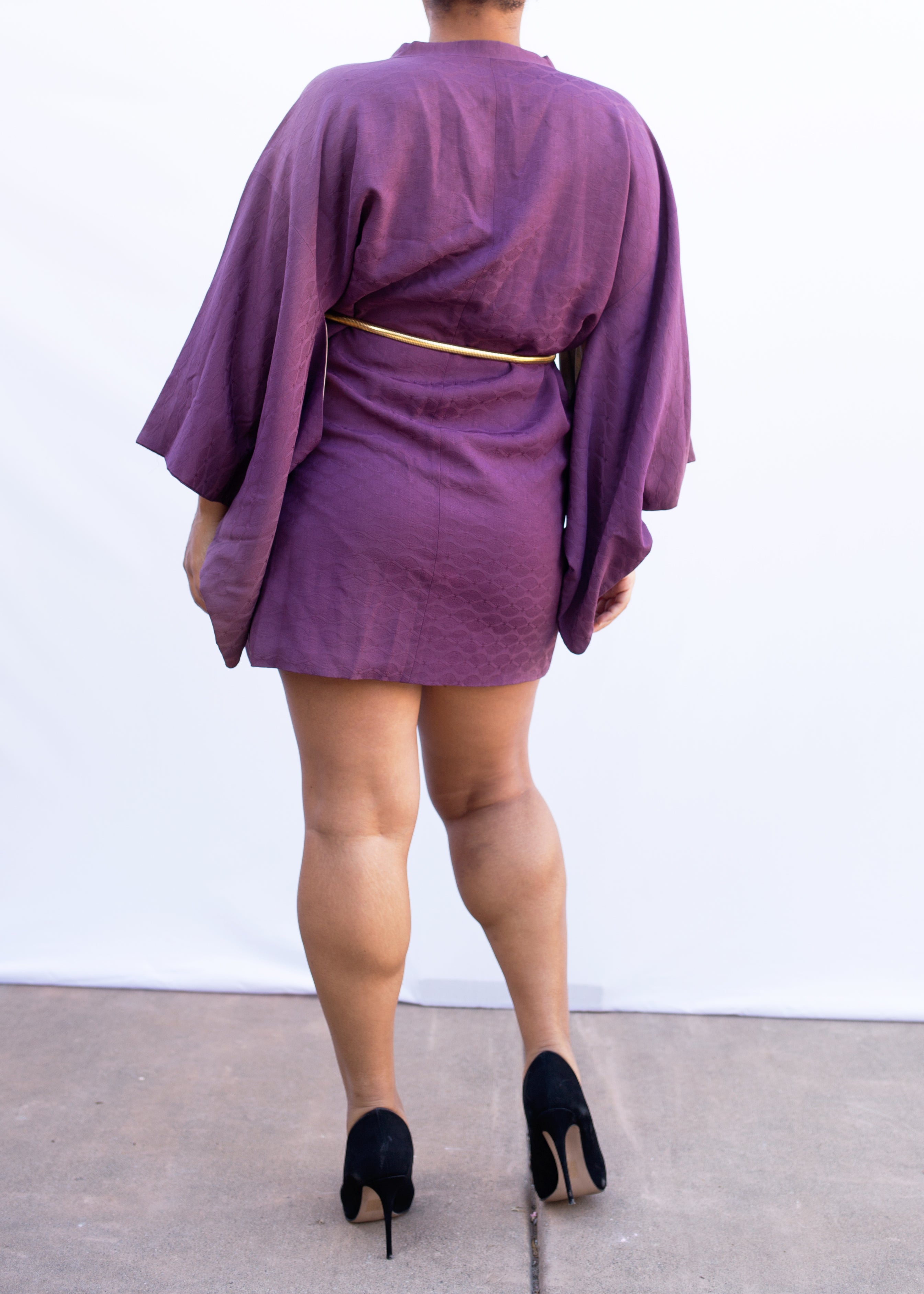 Silk Kimono Dress