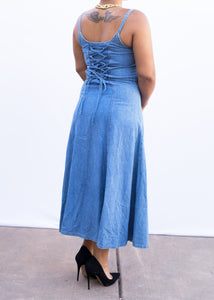 Speed Control Denim Dress