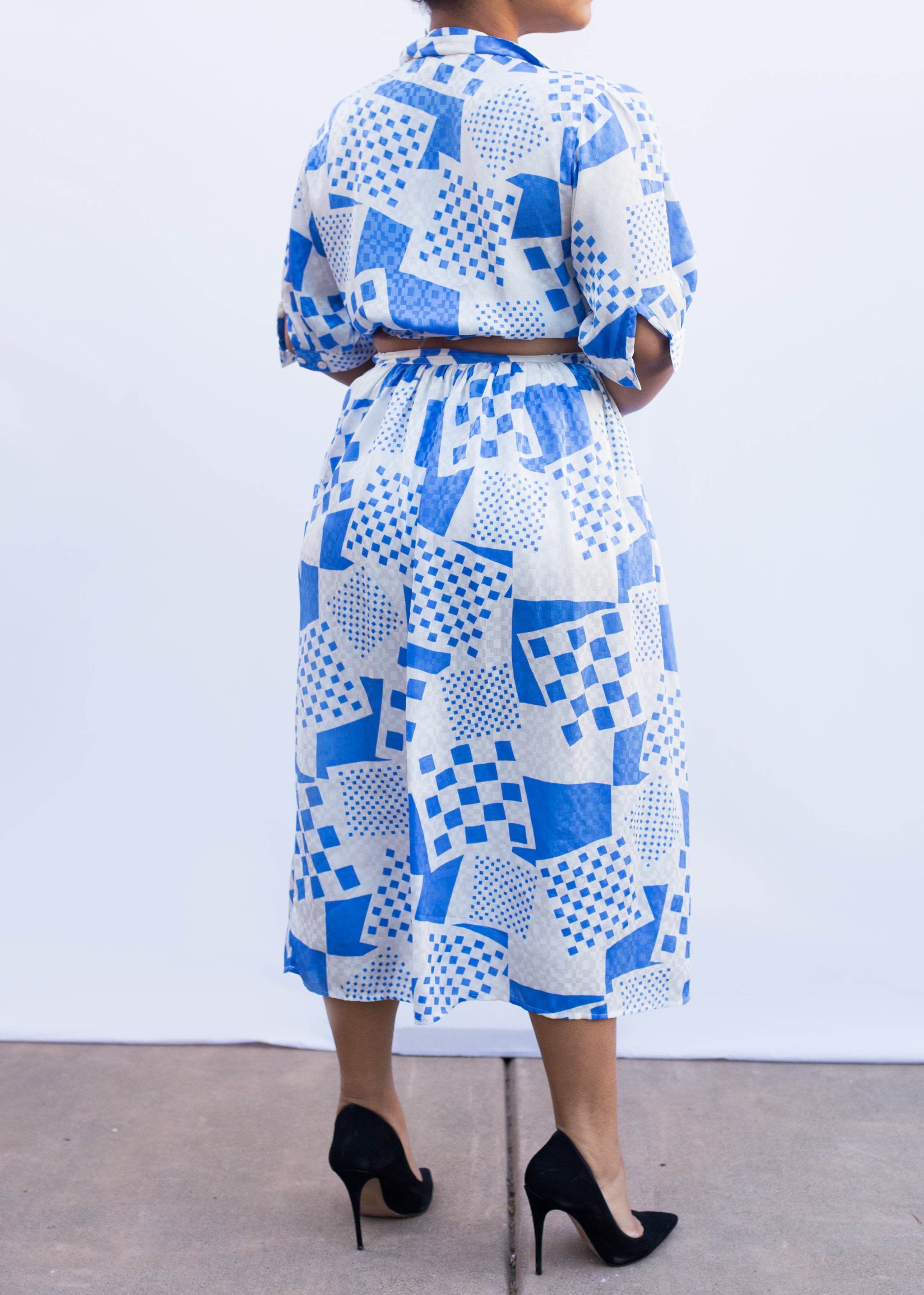 Laura & Jane Geometric 2 Piece