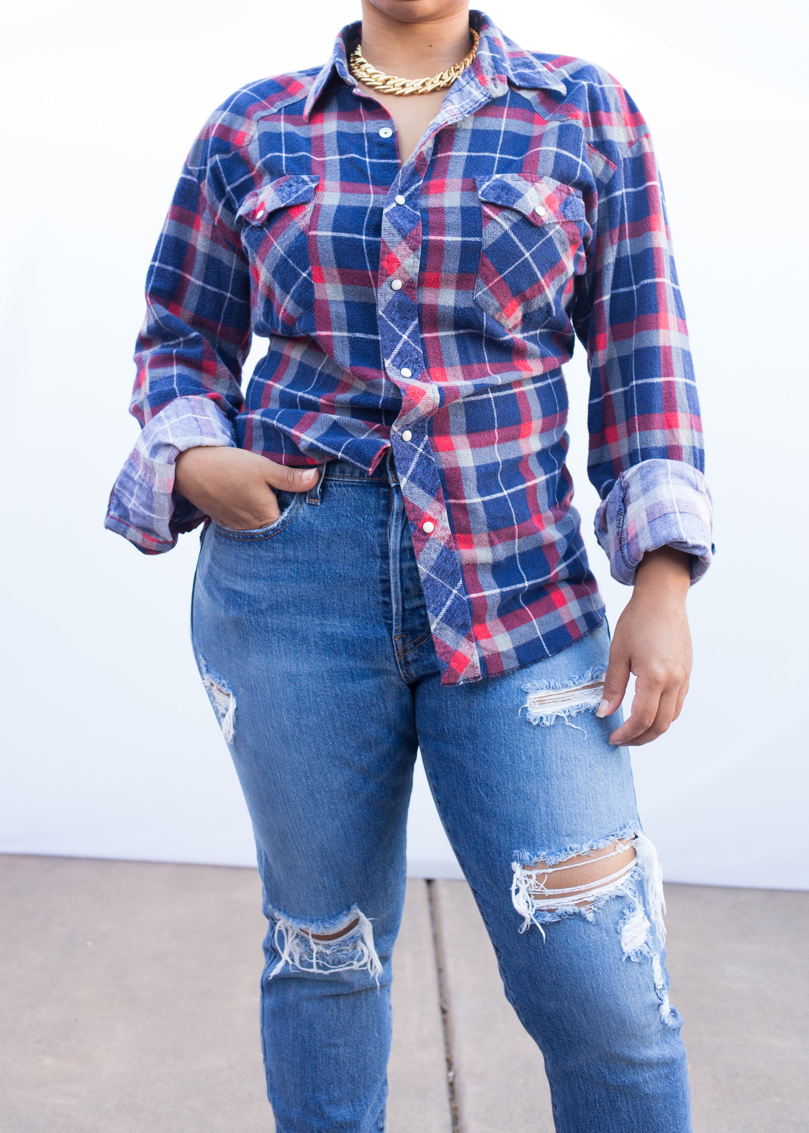 Wrangler Plaid Shirt