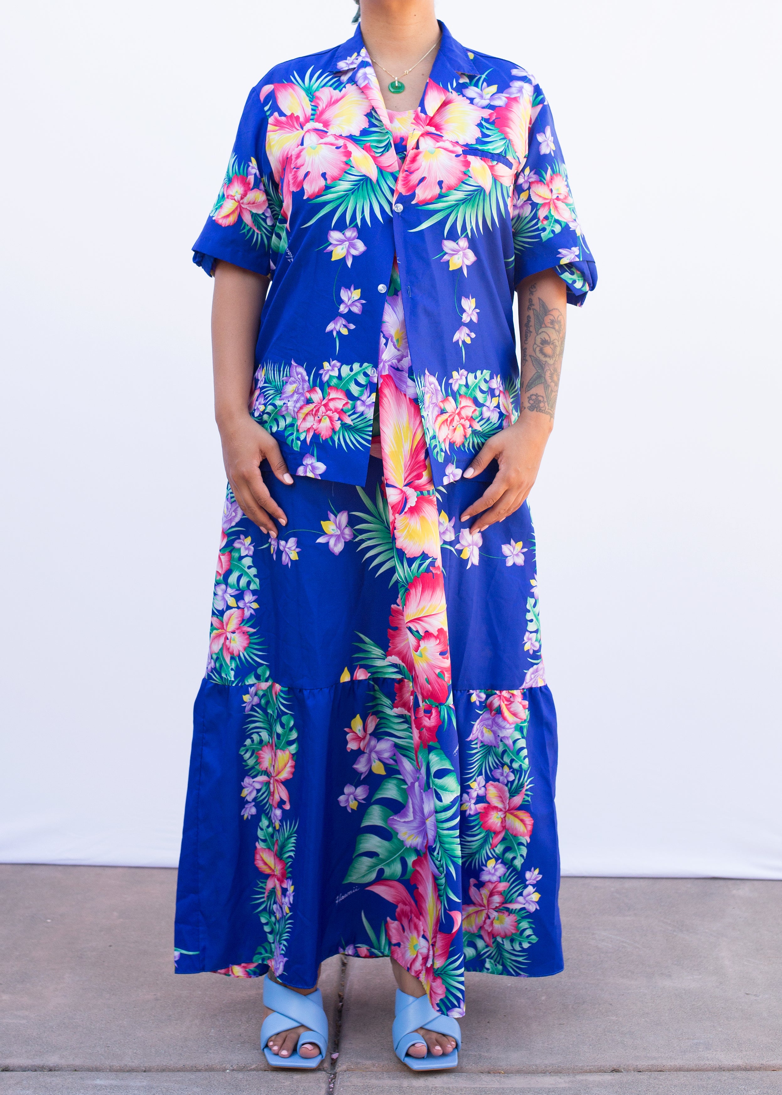 Royal Creations Blue Hawaiian 2 Piece