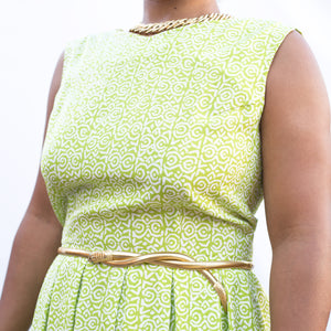 Sprit Lime Green Dress